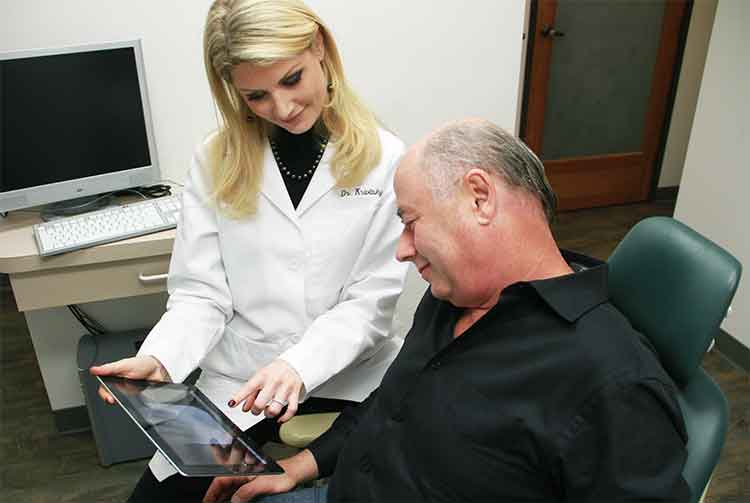 Photo of patient room at our Brentwood office